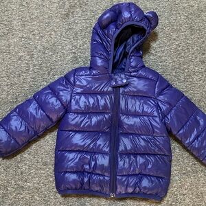 Blue Toddler Puffer Jacket